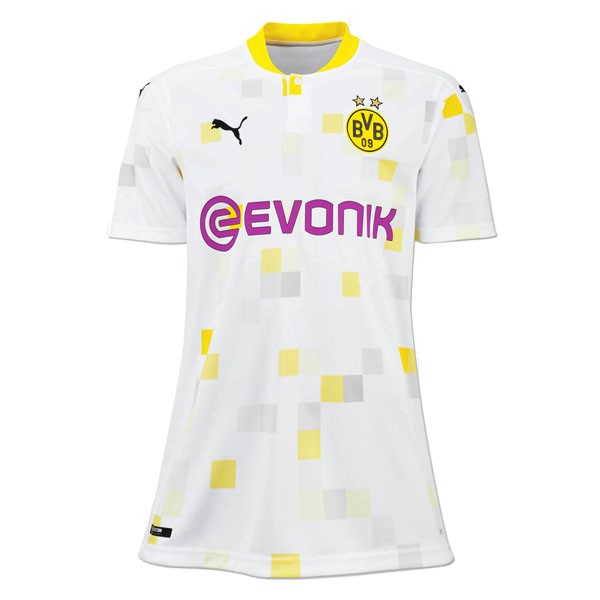 Maglia Borussia Dortmund 3ª Donna 2020-2021 Bianco